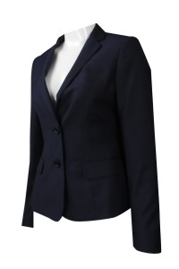 BWS084 度身訂做女款西裝外套制服 網上下單女款西裝外套制服 澳門 警察局 女款西裝制服製造商  去飲女西裝